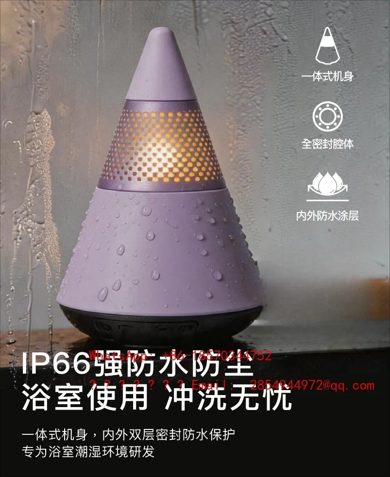 Bathroom Waterproof Bluetooth Speaker Outdoor Portable Large Volume Subwoofer High Sound Quality Spot Fast Delivery