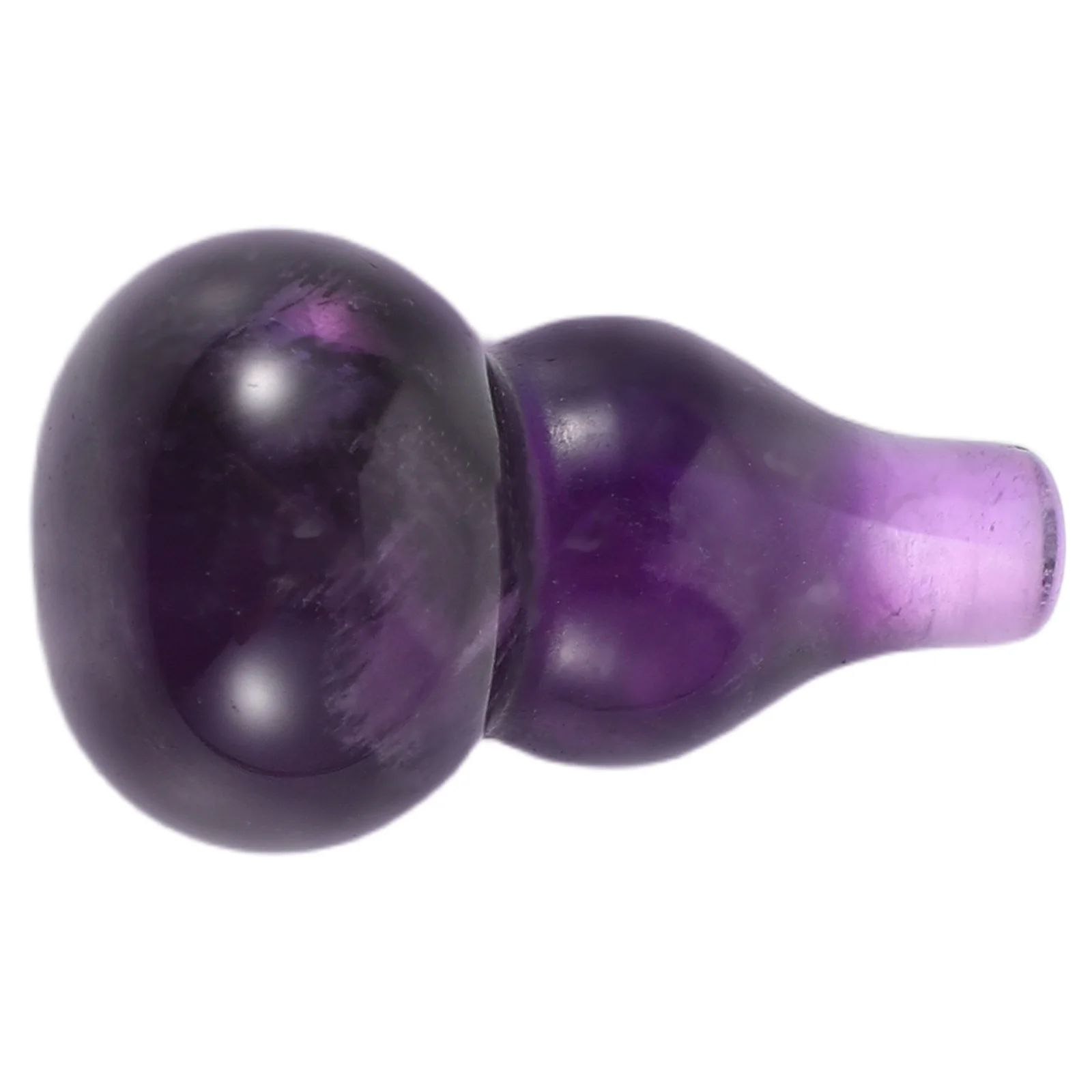 

Crystal Gourd Sculpture Polished Ornament Desktop Home Office Decorative Gift Ornament Craft Decor Creative Decor