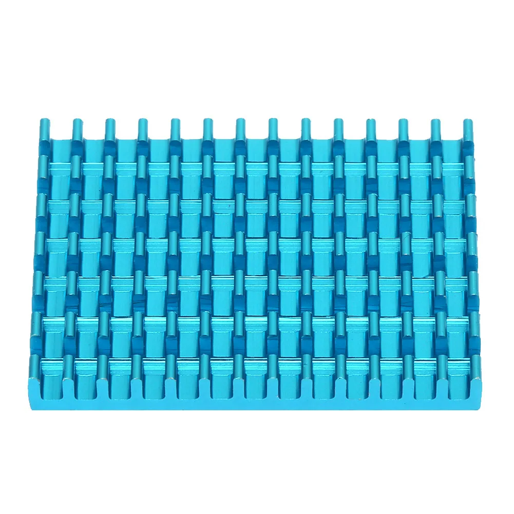 Wysokowydajny aluminiowy radiator 6063 T5 z rowkowanymi żebrami, wydajne chłodzenie dla układów scalonych, płyt PCB, procesorów i elektroniki.