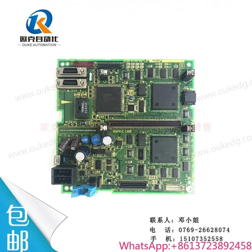 

2025 fanuc original circuit board A20B-8100-0415 90% new, spot, SF free shipping, bargaining