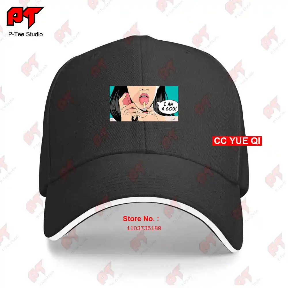 I Am A God Jennifer'S Body Scary Movie Megan Fox Baseball Caps Truck Cap B8PG