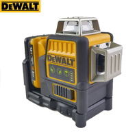 DEWALT DW089LG Laser Level 1:1 Self Levelling 12 Line 3 x 360 Green Beam Laser 12V Li-Ion Battery Lasers Outdoor