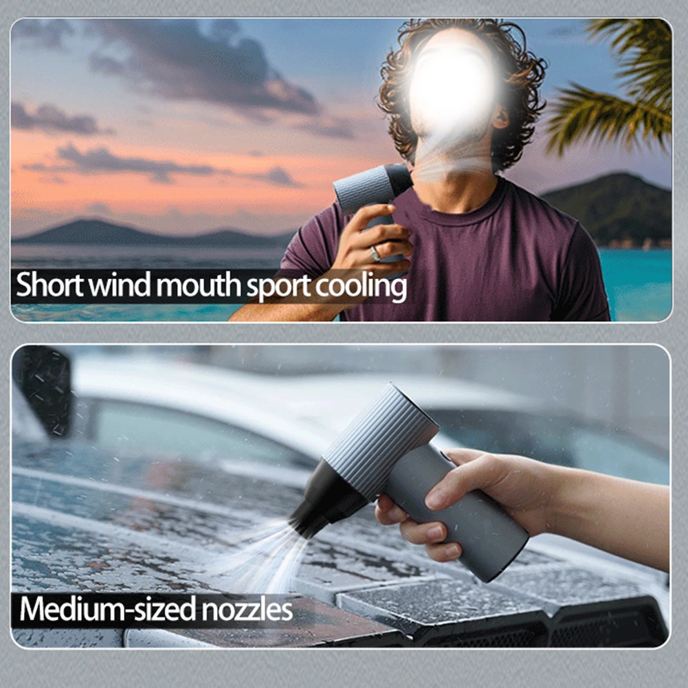 Fast Charging Violent Blower Indoor Cleaning 11*5*15.5mm Versatile Cleaning Air Tool Airflow Tool Energy Efficiency