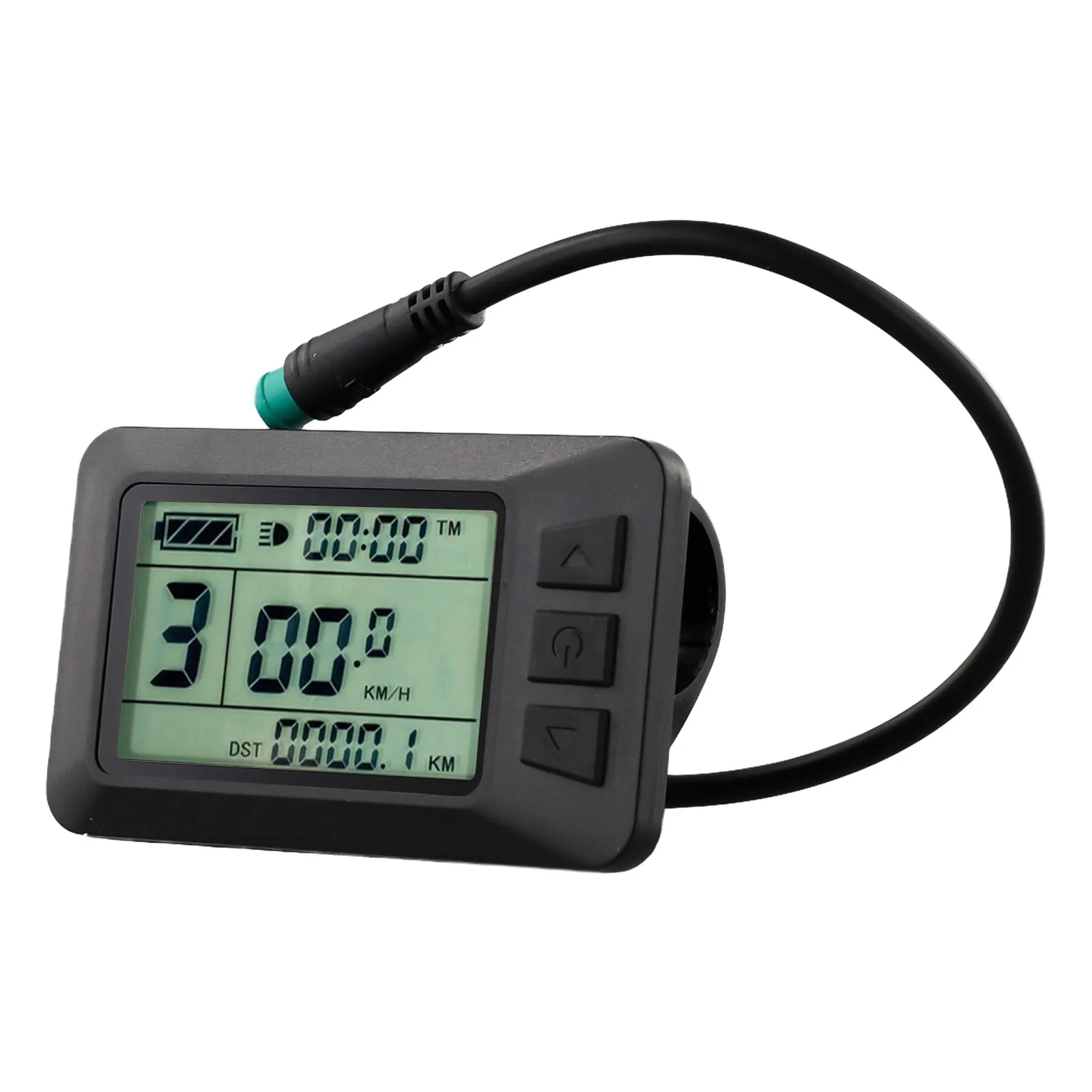 

Экран KT-LCD7 Дисплей для электронного велосипеда Легкий дизайн Представление для езды на велосипеде на открытом воздухе Надежное подключение Легкий аксессуар для велоспорта