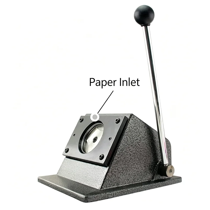 Desktop Round Cutter Badge Paper Cutting Machine Button Badge Washi Card Cutter Circular Paper Cutting Tool