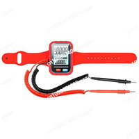 Measurable DCV ACV Resistance Continuity Mini Style Wearable Wrist Strip Wrist-worn Digital Multimeter Multi Tester Meter