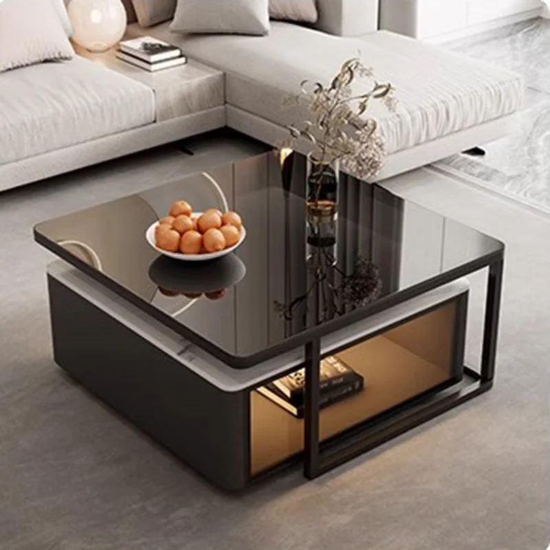 Luxury Nordic Coffee Tables Modern Storage Design Home Desk Marble Table Dining Breakfast Tavolino Da Salotto Balcony Furniture