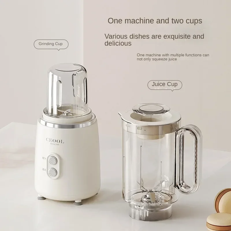 Misturador Multifuncional De Cozinha Doméstica, Moedor Elétrico Pequeno De Alimentos, Juicer De Frutas, Leite De Soja