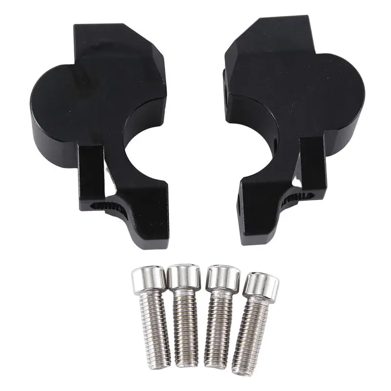 Plain Motorcycle Handlebar Riser Clamp Extend Handlebar Heightening Move Back For Honda ADV 150 160 350 ADV150 ADV160