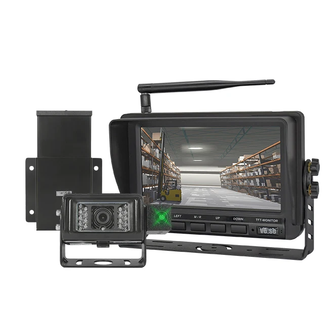 

Forklift Wireless Camera System Laser Camera And External Large Capacity Battery Outdoor Used Blind Spot Camera Car Reversing
