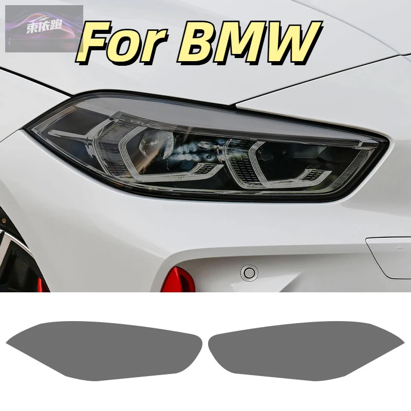 

Для BMW F40 F22 F44 F30 F31 G20 F34 F32 F36 F10 G30 F06 F07 F12 F01 G11 дымчатая черная наклейка из ТПУ, защитная пленка для фар автомобиля