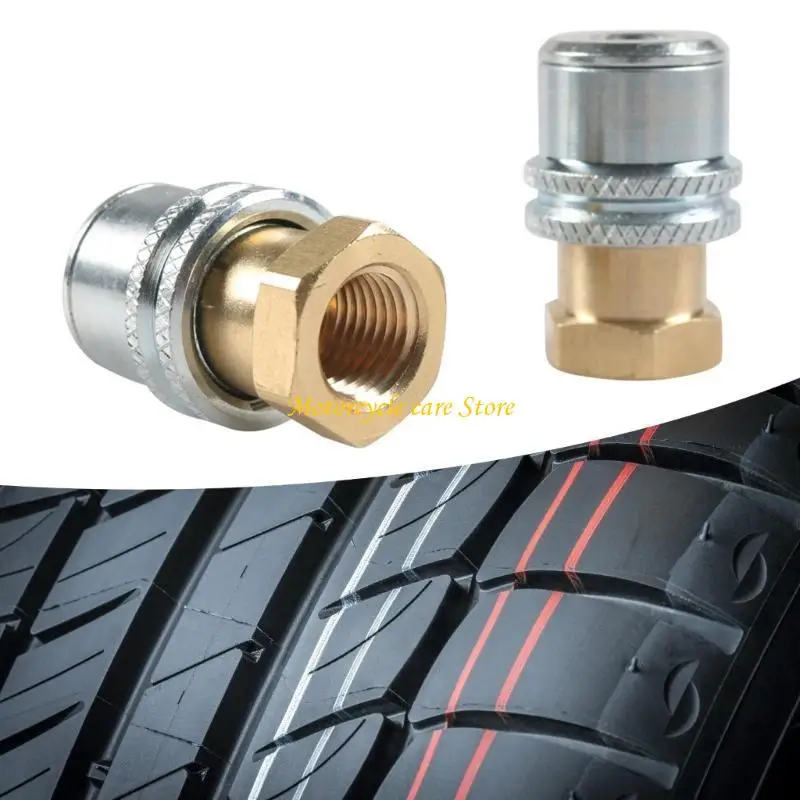 

U75F Air Chuck, Heavy Duty Closed Locks on Tire Chuck for Inflator Gauges Compressor Accessories,1/4NPT