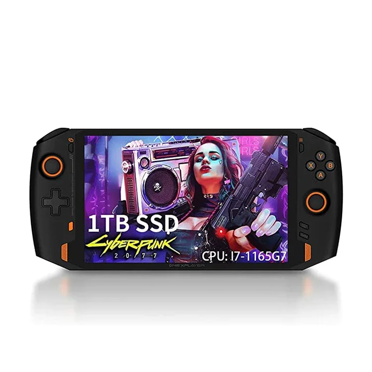OneXPlayer 1S Game Console i7 1195G7 مشغل ألعاب الفيديو مع لوحة المفاتيح