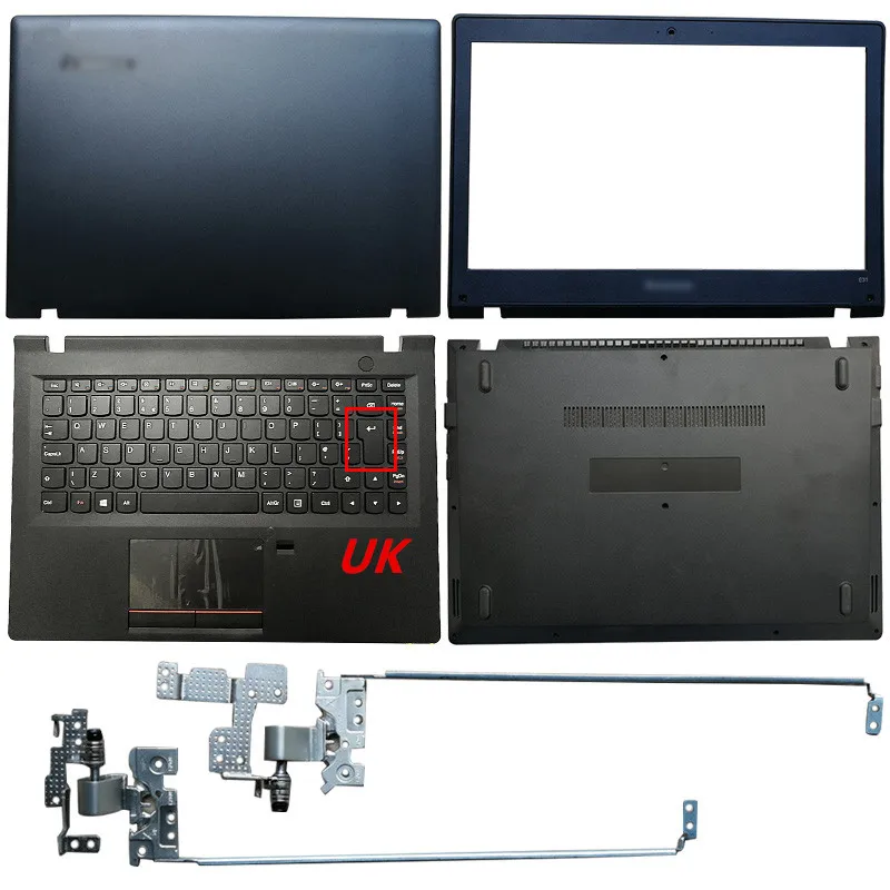 

NEW For Lenovo E31 E31-70 E31-80 Laptop LCD Back Cover/Front Bezel/Hinges/Palmrest/Bottom Case AP1BM000500 AP1BM000610