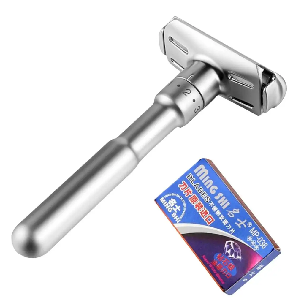 

Classic Shaving Double Edge for Men with 5 Replacement