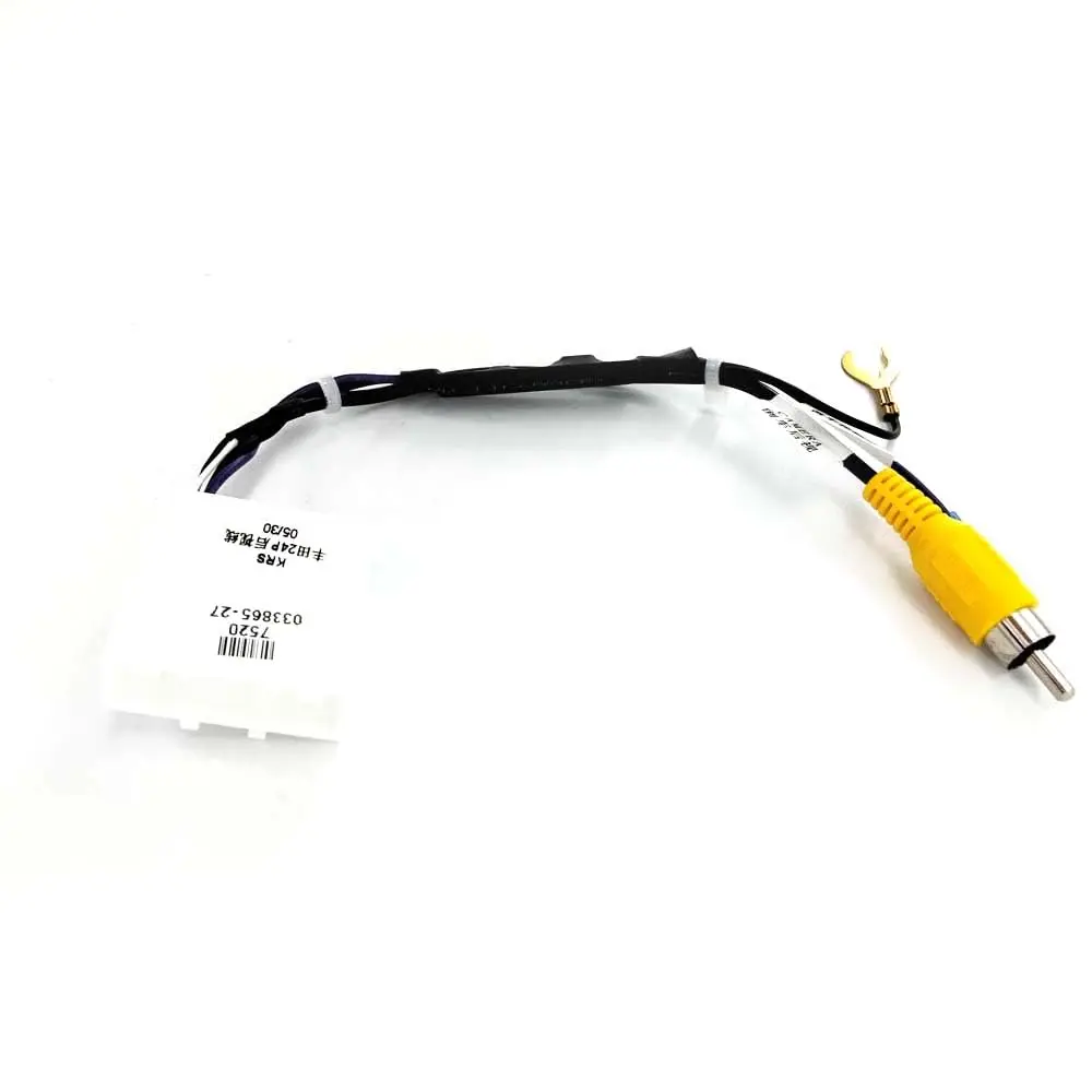 

24-Pin Rear View Backup Camera Cable For Toyota Factory Cam Video Output Adapter