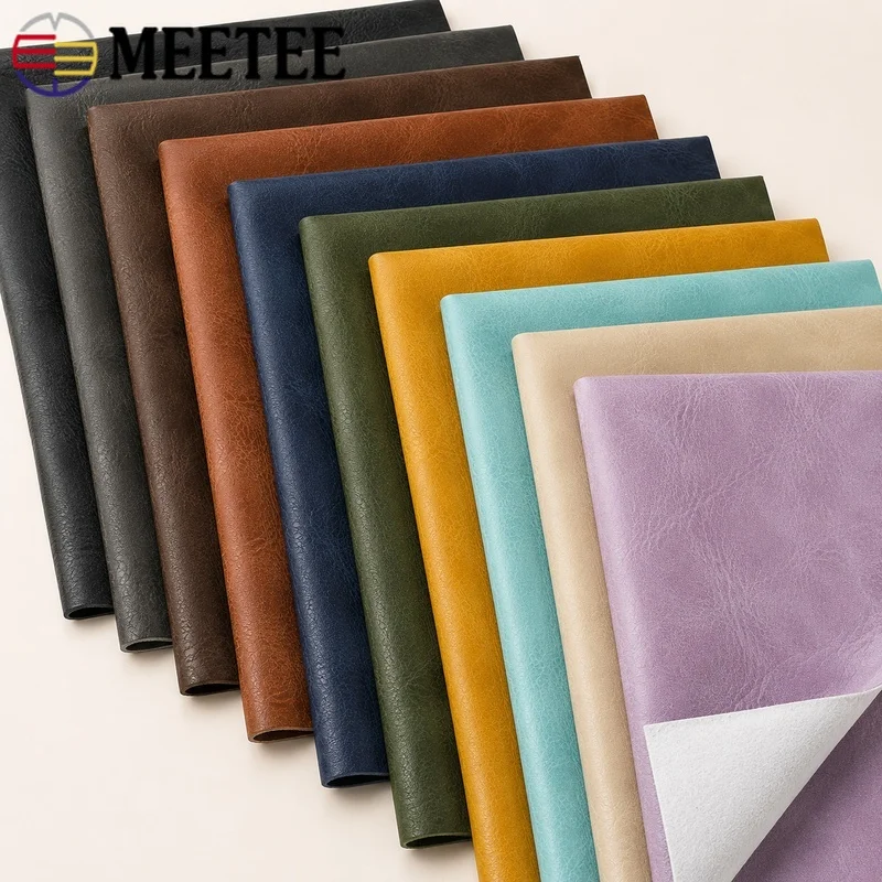 

1Pc 50x138cm Faux PU Leather Fabric Soft Artificial Upholstery Sheet Car Interior Furniture Bag Sewing Craft Material Accessory