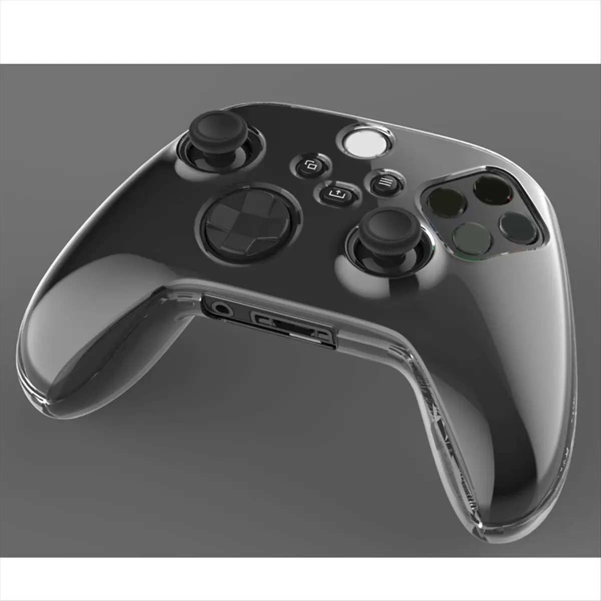 【ELEVATE LIFE】Transparent Crystal Case for /S Hard Protective Controller Cover Clear Shell Skin Housing