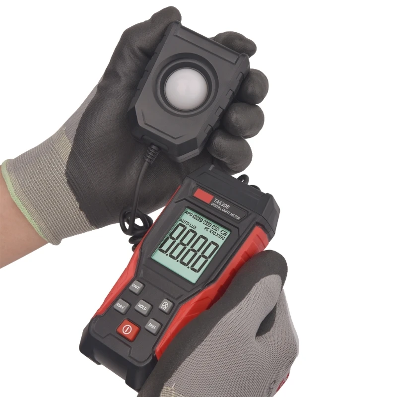 Lighting Engineering Digital Luxometer Professional Handheld Light Meter High Accuracy Luxmeter Illuminometer Photometer