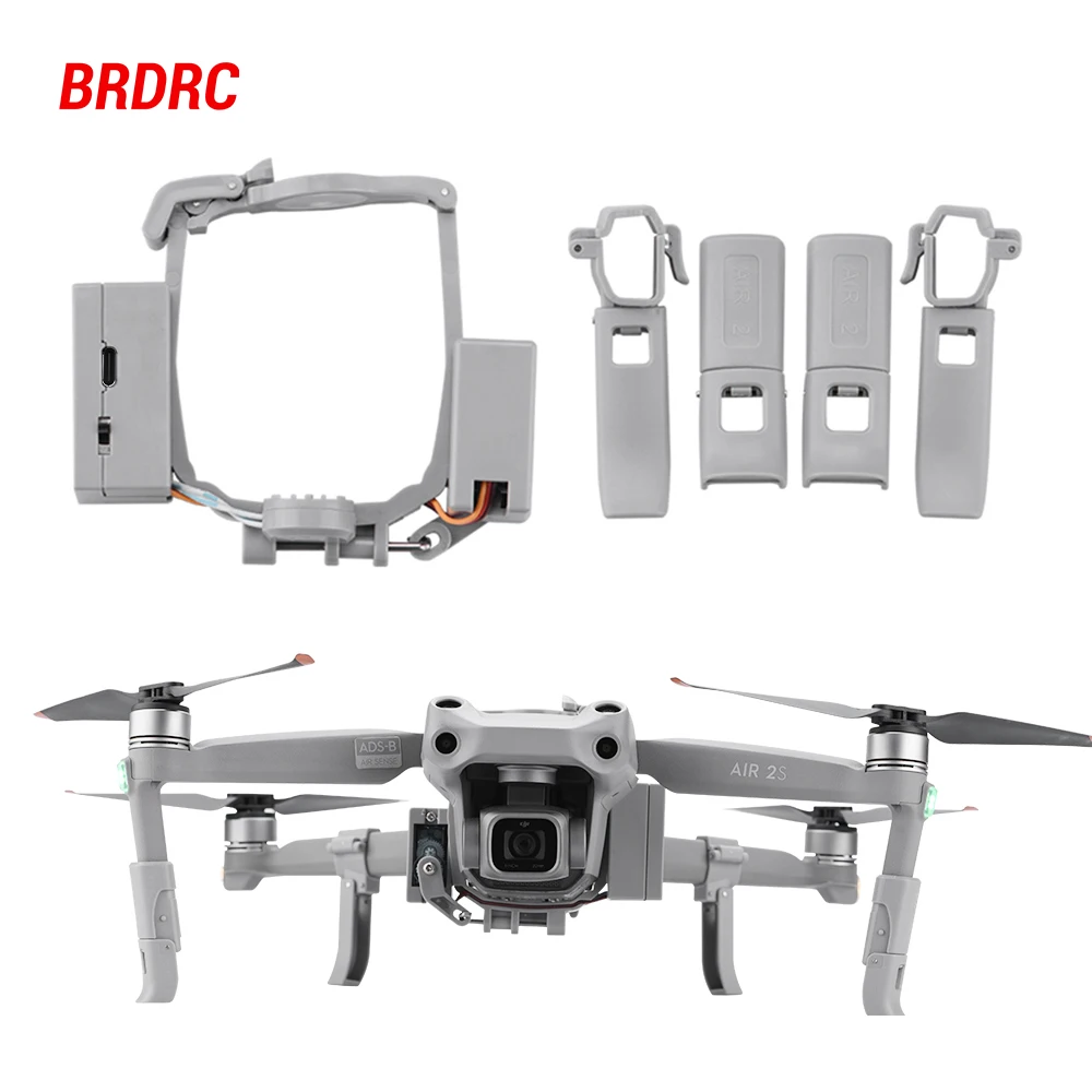 Air 2S Payload Airdrop System,Transport Release with Landing Gear Thrower Fishing Bait Clip Delivery for DJI Air 2S Accessories