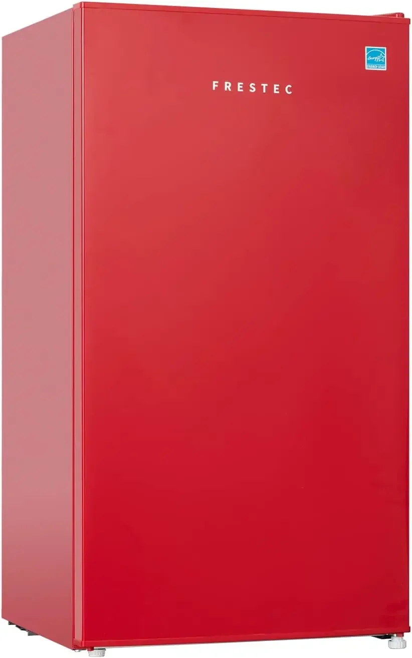 3.1 CU' Mini Refrigerator, Compact Refrigerator, Small Refrigerator with Freezer, Red (FR 310 RED)