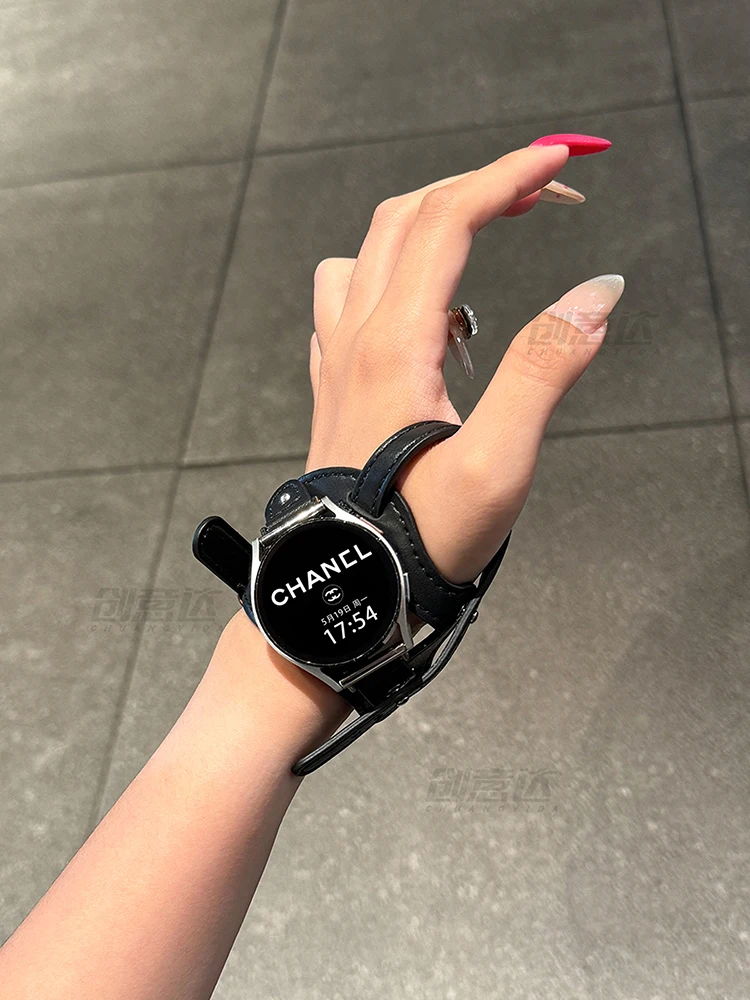 لساعة Galaxy watch8/7/FE/5Pro حزام ساعة 6/4 كلاسيكي رياضي لركوب الدراجات Ultra2 شريط للرسغ Active2 حزام بديل شخصي #1