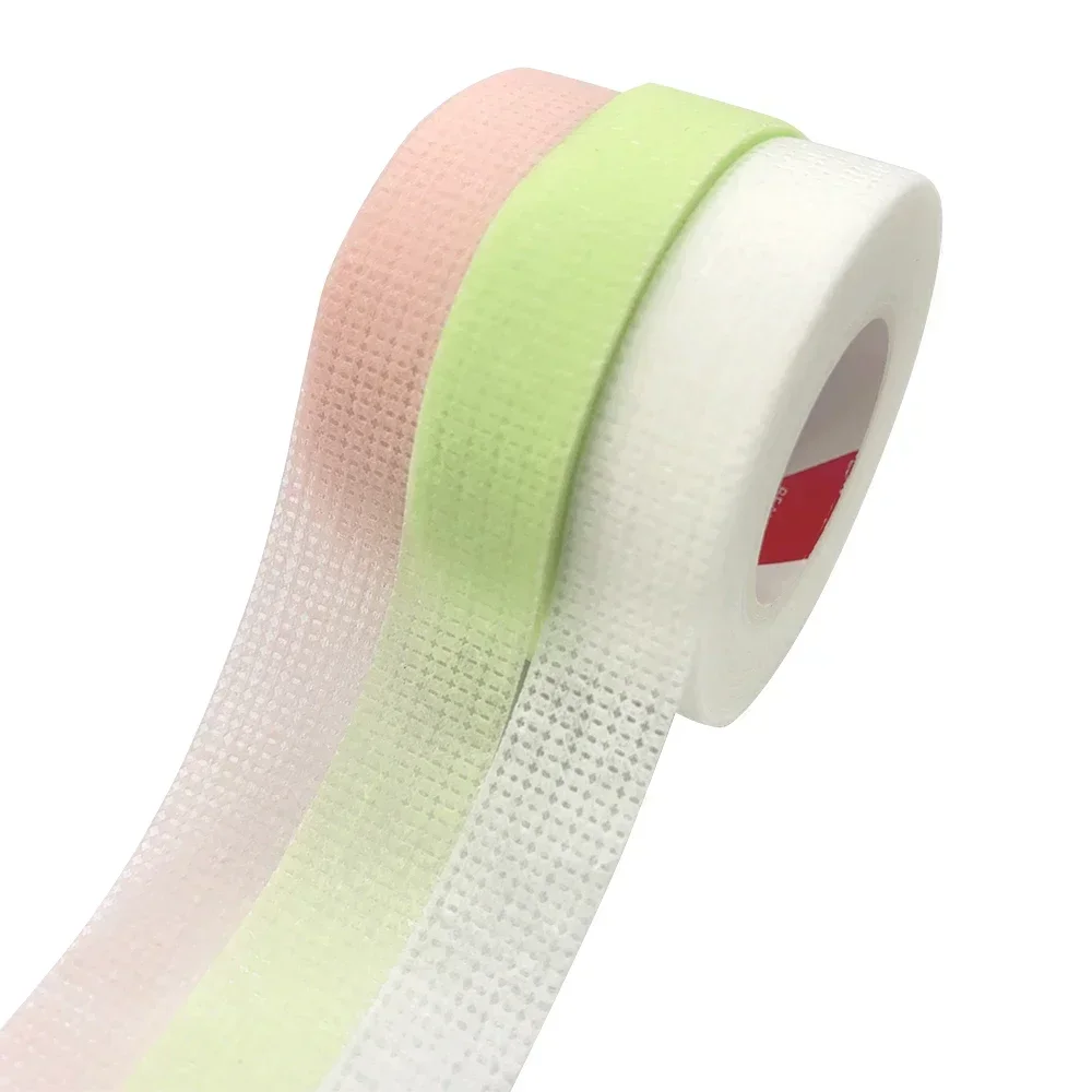 Eyelash Tape 20 Rolls 9M Eyelash Extension Paper Tape Wholesale Breathable Non-woven Cloth Adhesive Patches Under Eye Pad