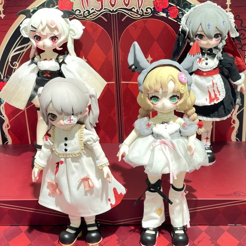 

Лидер продаж, фигурка Nyssa BJD, серия «Кошмар», модная игрушка в слепой коробке для девочек, коллекционные куклы, которые могут перемещать подарок, подарок