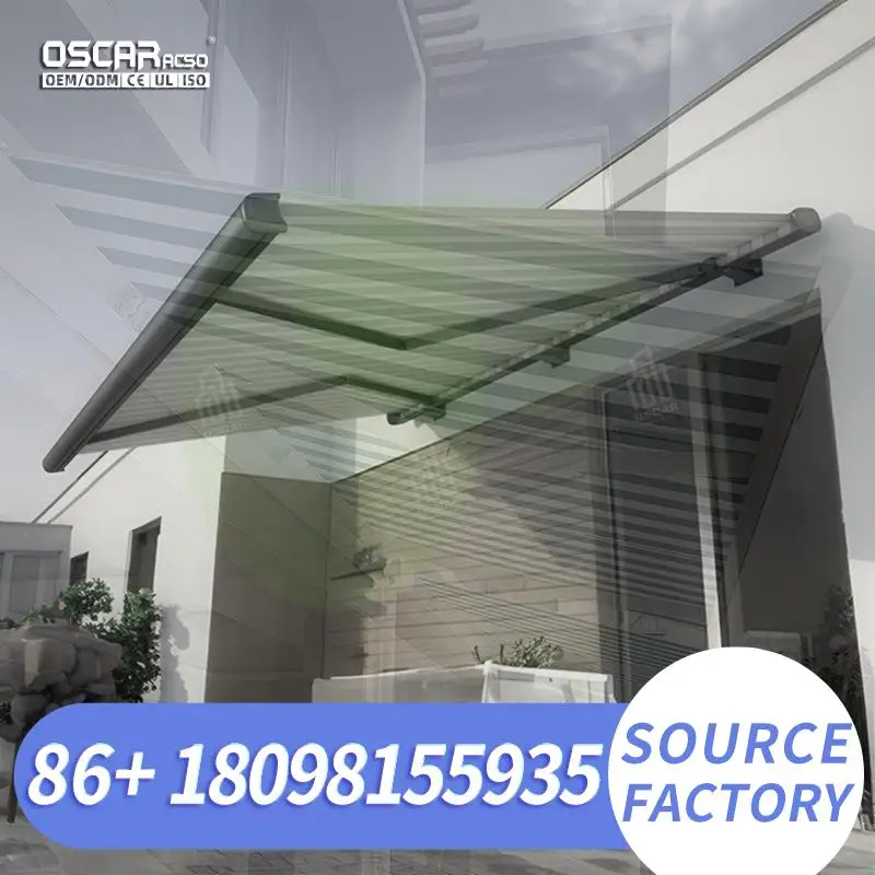 New Retractable Extendable Aluminum Awning Canopy Design for Garden Outdoor with Remote Control 10m Retractable Awning