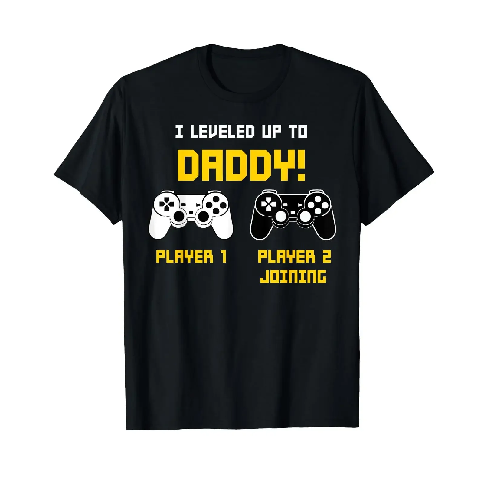Gamer Dad Player Gaming Console Gender Reveal RPG Games T Shirt vintage Washed graphic fashion Versatile Soft