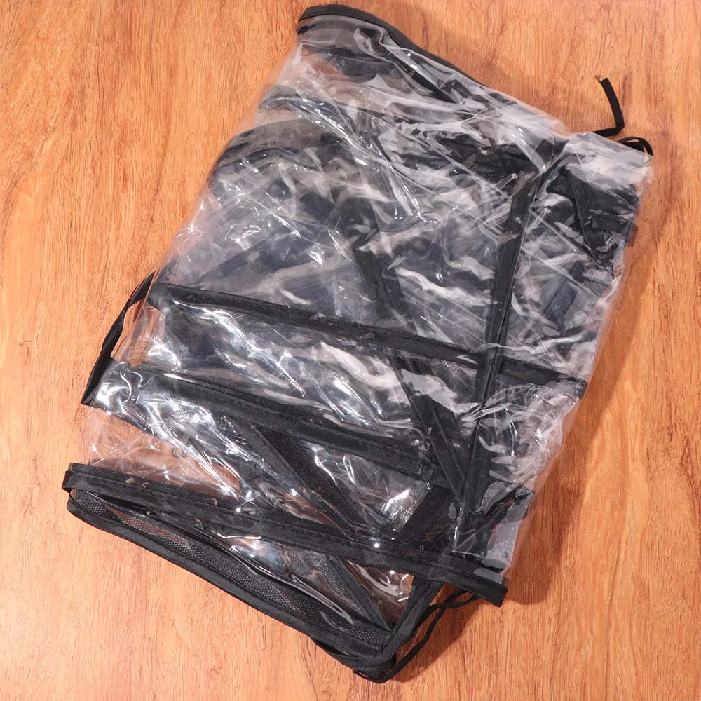 Transparante babyparaplu kinderwagen regendichte hoes Waterdichte reiszak Kinderwagen regenhoes Nobstructed View