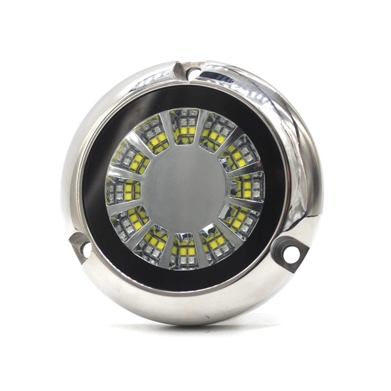 New Arrival WEIKEN 50W Round Waterproof Marine Boat Light For Night Fishing