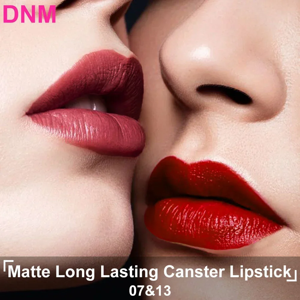 18Pcs/Set DNM Capsule Lipstick Set Color Fixing Lasting Non-Stick Cup Mouth Red Nude Makeup Sexy Women\'s Lips Solid Lip Gloss