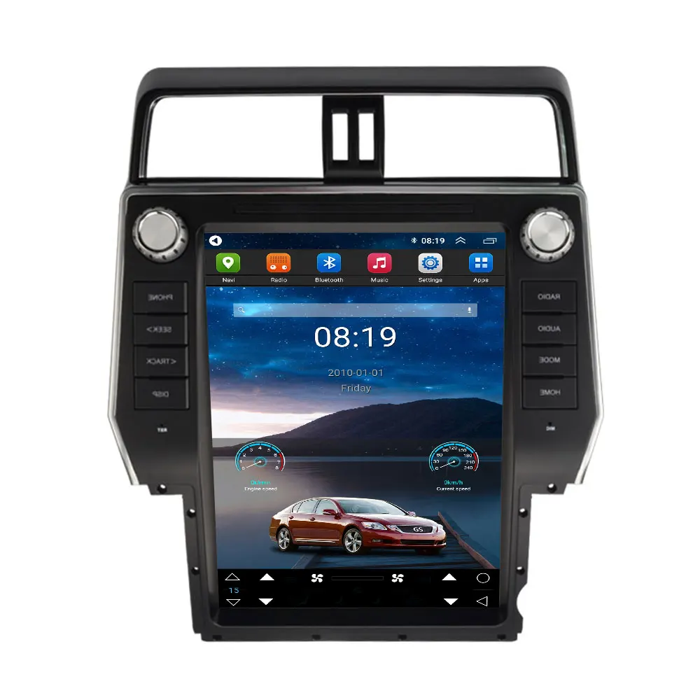 

For Land Cruiser Prado 2018 Car Radio Android Multimedia Player Car GPS Navigation Car DVD Player Auto Radio Stereo He