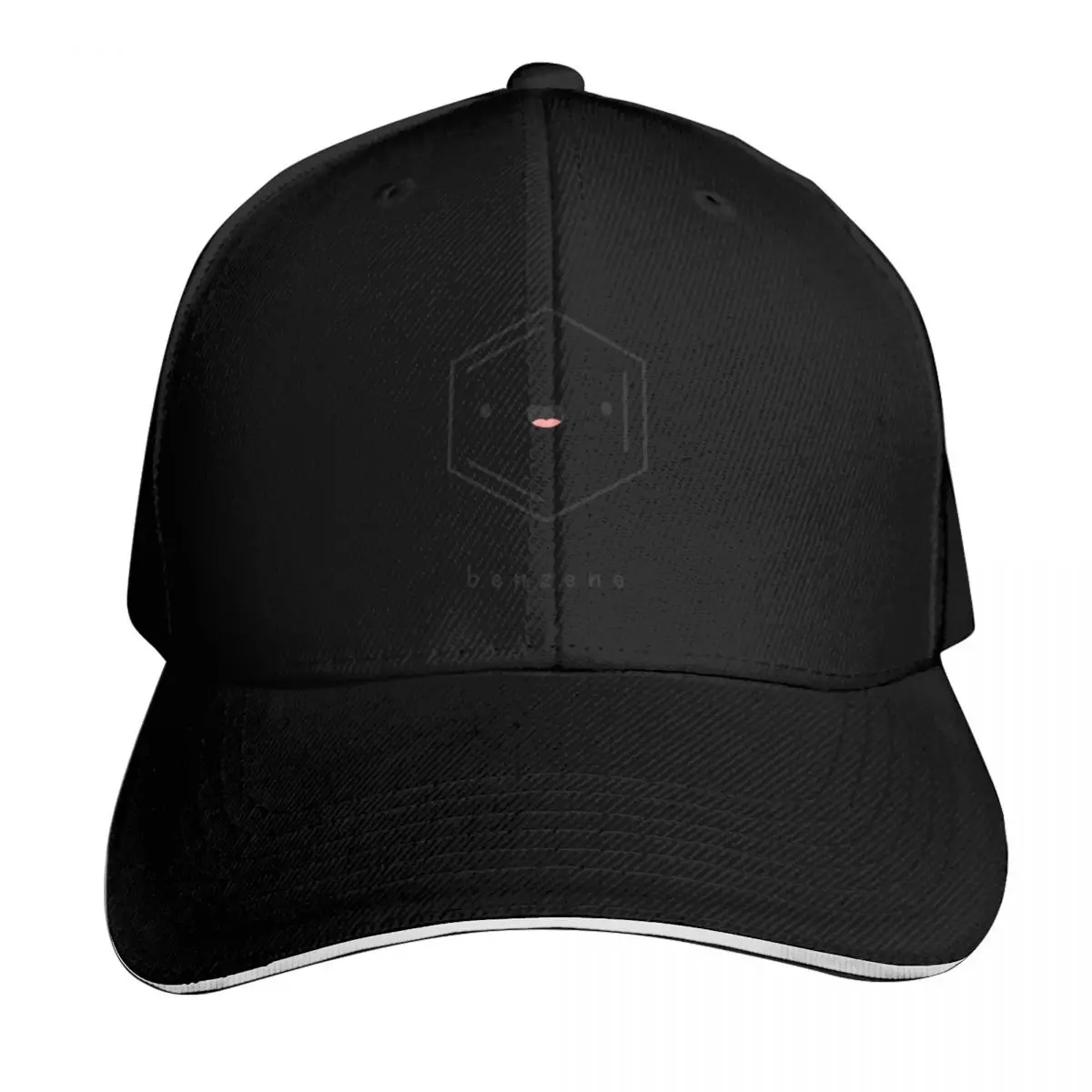 Kawaii Benzene Hydrocarbon Ring Baseball Cap Bobble Hat hats for men fishing caps man Luxury Man Hat Ladies Men's