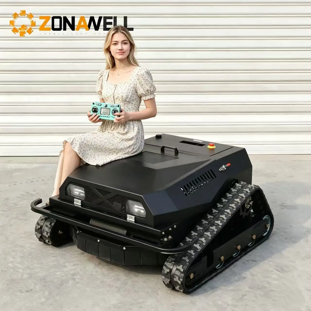 

800mm Powered Zero-Turn Lawn Mower Precision Mowing High Efficiency Convenient Design Control Customized Lawn Care Equipment