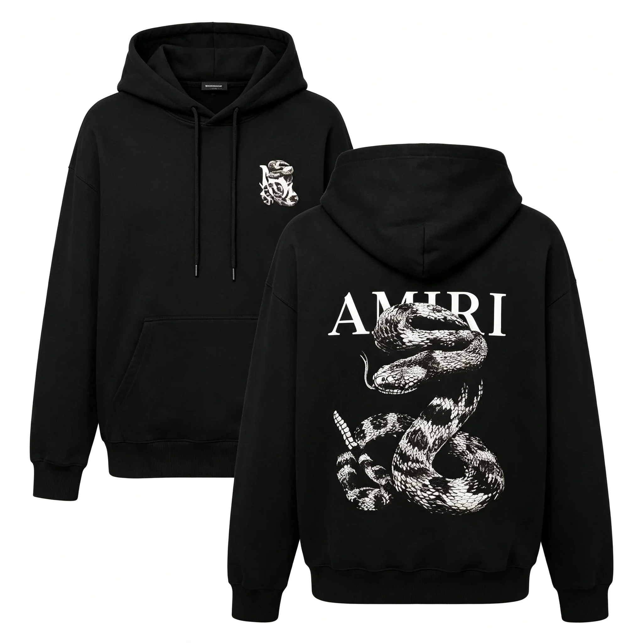 Love the loose t-shirt with wild survival python print. Luxurious and fashionable, suitable for both men and women sweatshirt