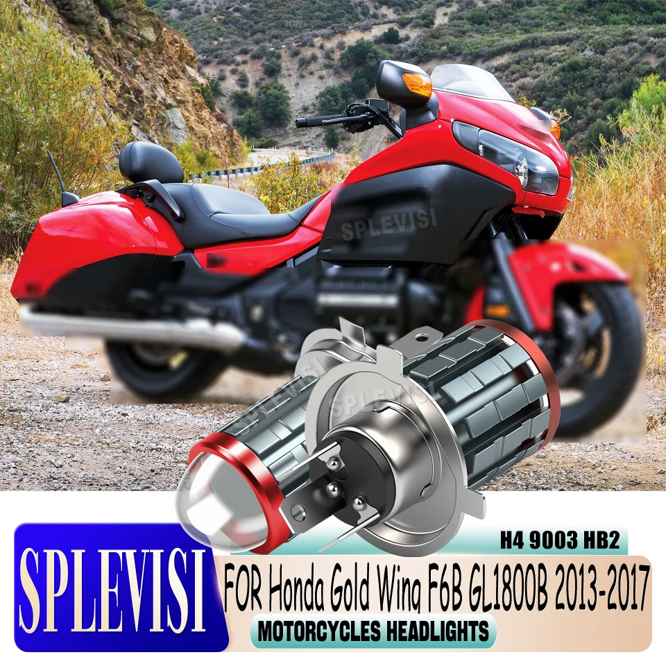 

Long Service Life Clearer and More Durable h4 9003 Motorcycle Headlight For Honda Gold Wing F6B GL1800B 2013 2014 2015 2016 2017