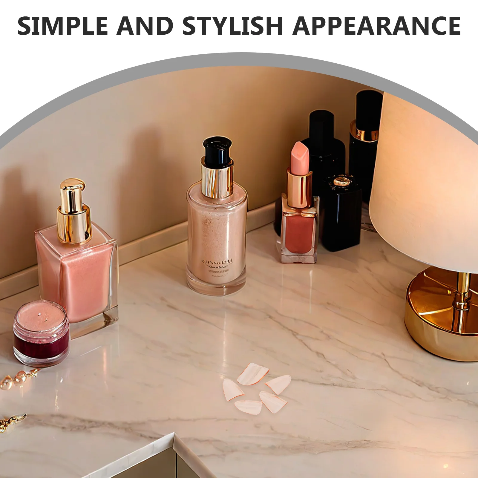 

5pcs Pipa Nails Orange Premium Pc Material Durable Fake Nails Lightweight Portable For String Instruments Guzheng Accessories