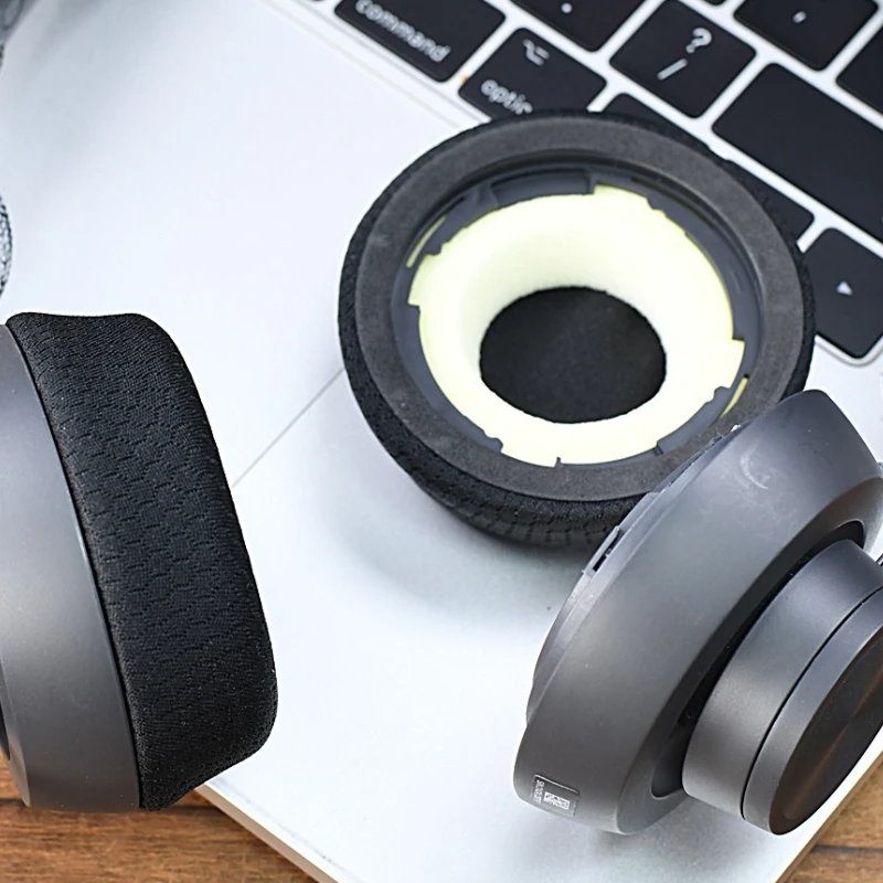 وسائد أذن بديلة لسماعات الرأس السلكية من Logitech Zone، وسادات أذن بديلة من الجلد البروتيني الناعم، إسفنجة رغوة الذاكرة، أكمام واقية