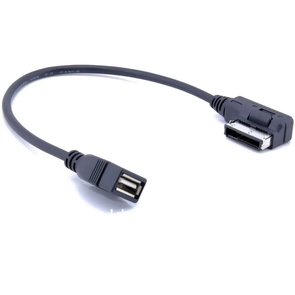 USB AUX Cable Music MDI MMI AMI to USB Female Interface Audio AUX Adapter Data Wire For VW MK5 For AUDI A3 A4 A4L A5 A6 A8 Q5