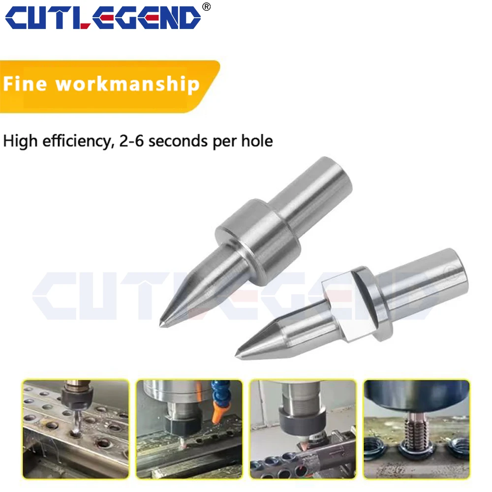 Thermal Friction Hot Melt Short Drill Bit Solid Carbide Wolfram Steel Hole Making Tool Flat And Round M3 M4 M5 M6 M8 M10 M12 M14