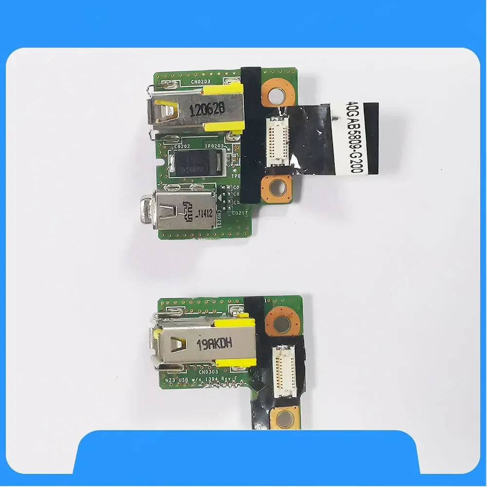 تستخدم لينوفو ثينك باد IBM T420 T420i الكمبيوتر المحمول IO 1394 FireWire USB جاك مجلس 40GAB580S.G200 40GAB5809.G200 #2