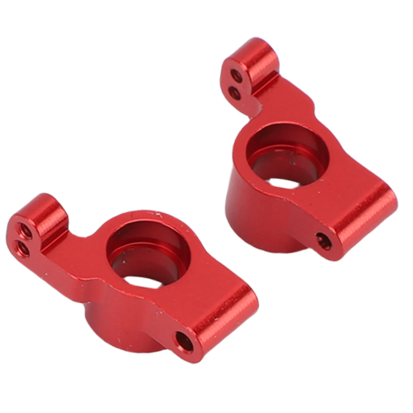 1/24スケールRCカー用リアステアリングカップ 合金素材 ステアリング交換部品 左右セット RCカーリアステアリングカップ