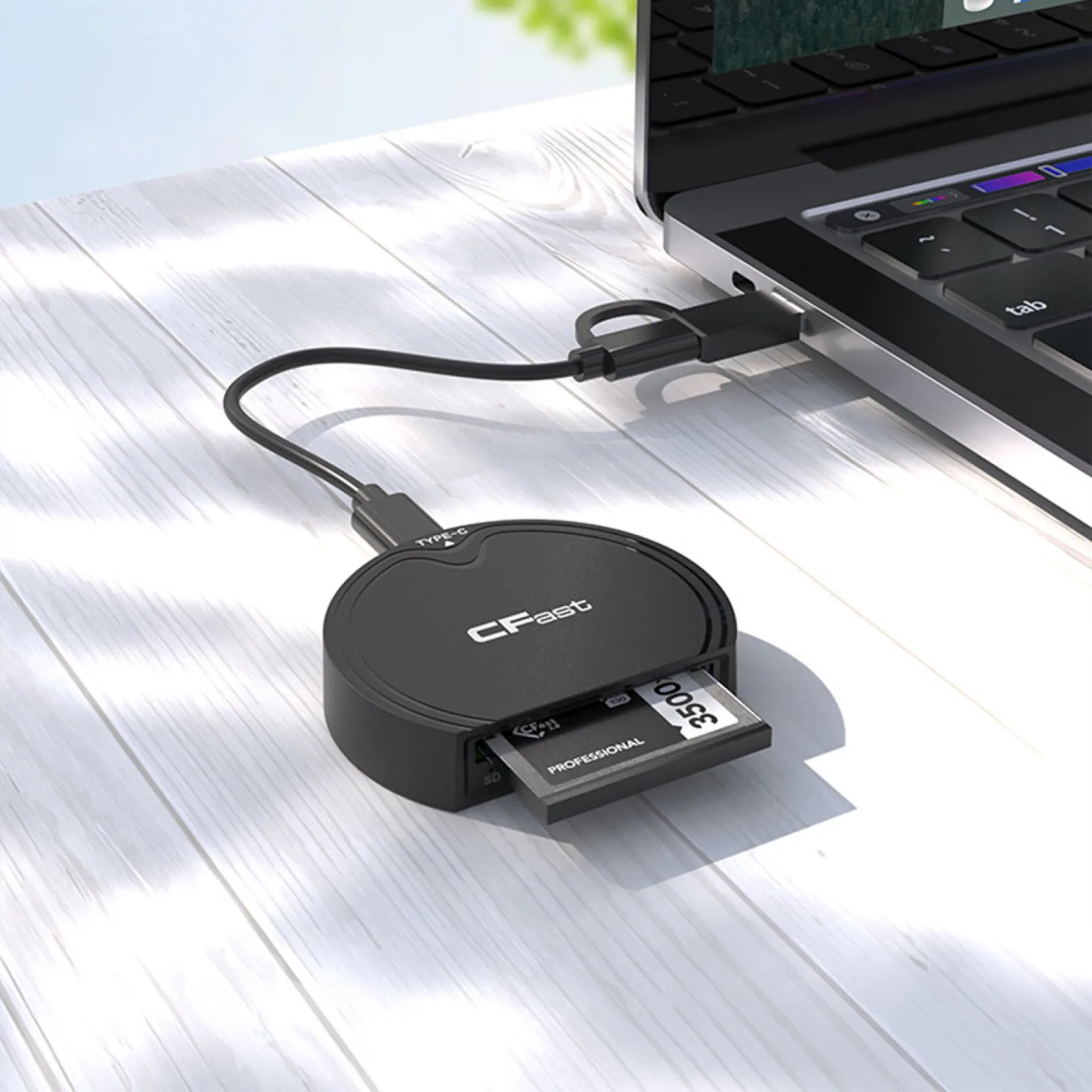 

1 компл. Кардридер CFast 2,0/SD адаптер для карт памяти USB3.2 Gen2 высокоскоростной кардридер 10 Гбит/с