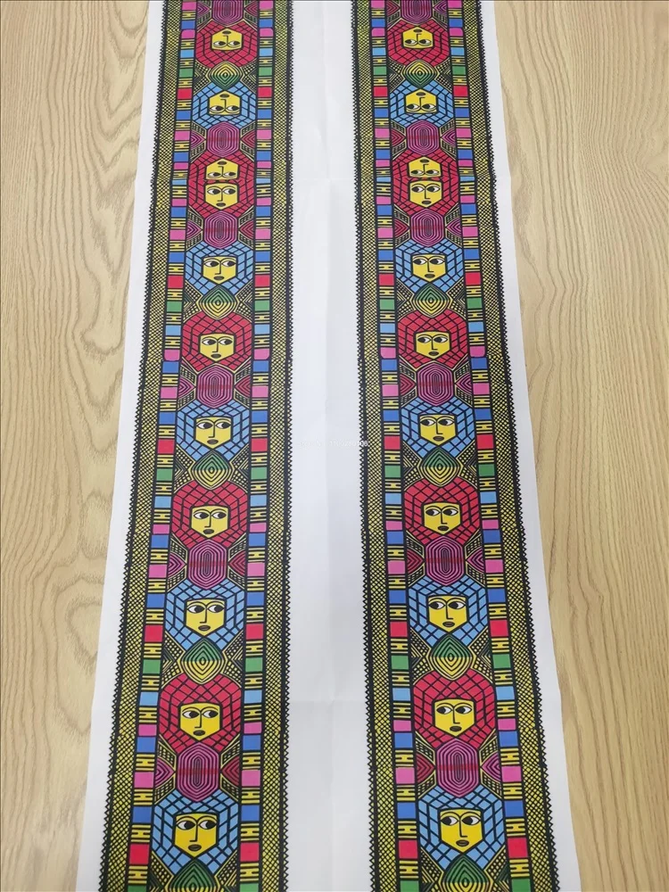 3D Printing Habesha Eritrean Ethiopian Table Runner Tablecloth Rectangular for Dining Coffee Kitchen Living Room Gifts Custom