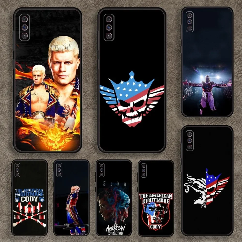 C-Cody R-RhodeS Phone Case for SamsungA 91,80,73,72,71,70,53,52,51,42,41,40,32,31,30,22,21,20,13 S 4G 5G Soft Black Case