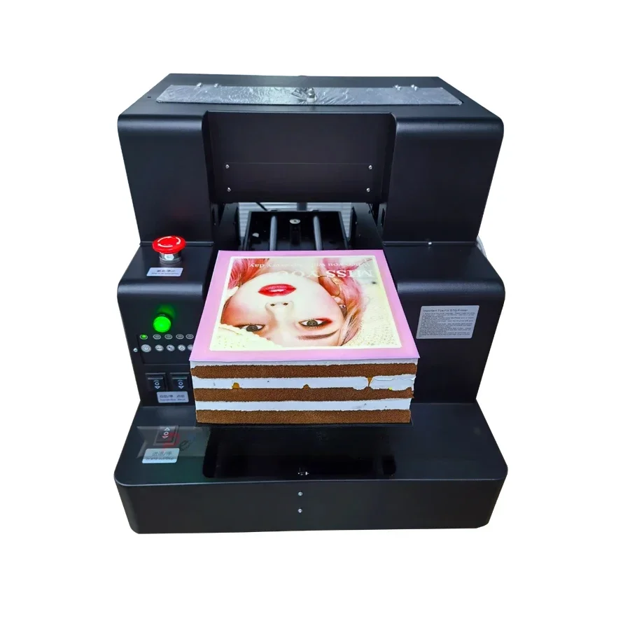 Automatic Cake Printer Edible Ink Printing Machine for Cake Macaroon Dragees Printing A4 Size