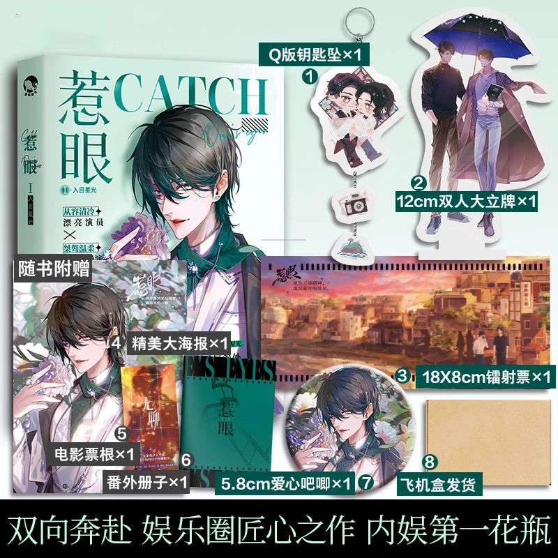 

Re Yan by San San Niang Catch Volume1 Showbiz Fiction Director vs Actor Double Male Shang Lu Ke Yu Free Shipping