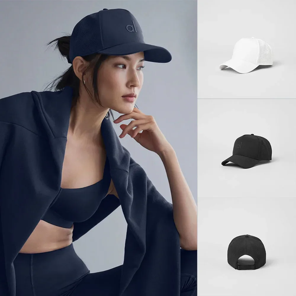 AL Sports-Chapeau de camionneur pour hommes et femmes, chapeaux de yoga, protection solaire en plein air, casquettes de baseball respirantes